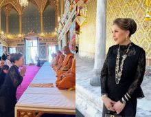 ทูลกระหม่อมหญิงอุบลรัตนฯ ทรงบำเพ็ญพระกุศลแด่คุณพุ่ม เจนเซน