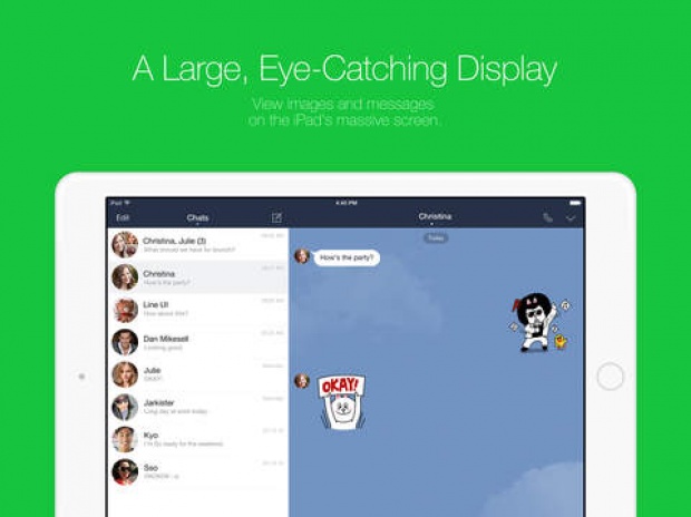 LINE iOS อัพเดทรองรับ iPad ใช้ ID เดียวกับ iPhone ได้แล้ว